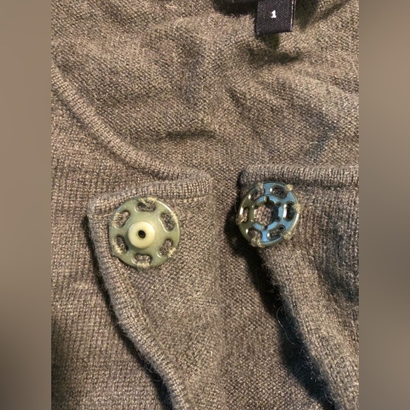 Karen Millen forest green cashmere cardigan - Picture 6 of 6